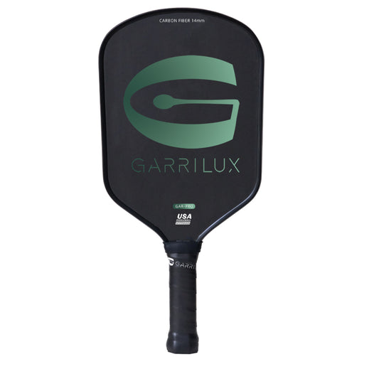 Garrilux Pickleball Paddle Raw Carbon Fiber T700 Gar-pro Green