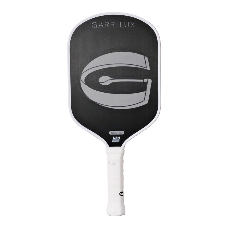 Garrilux pickleball paddle Raw Carbon fiber T700 Noa-pro White