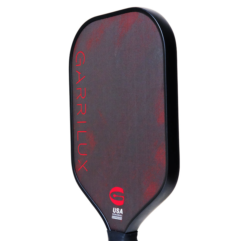 Garrilux Pickleball Paddle Raw Carbon Fiber T700 Noa-pro Red