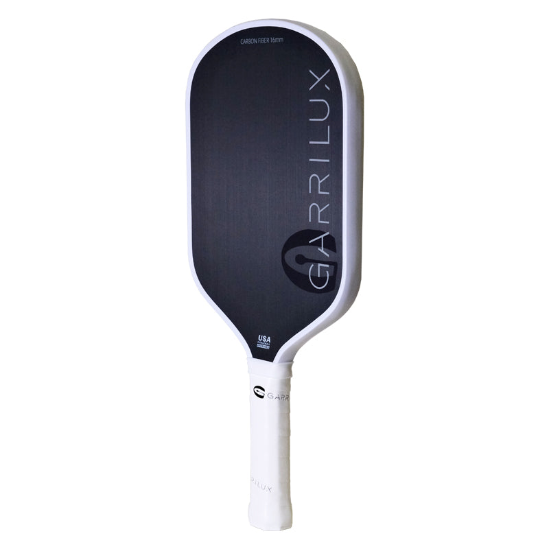 Garrilux pickleball paddle Raw Carbon fiber T700 Noa-pro White