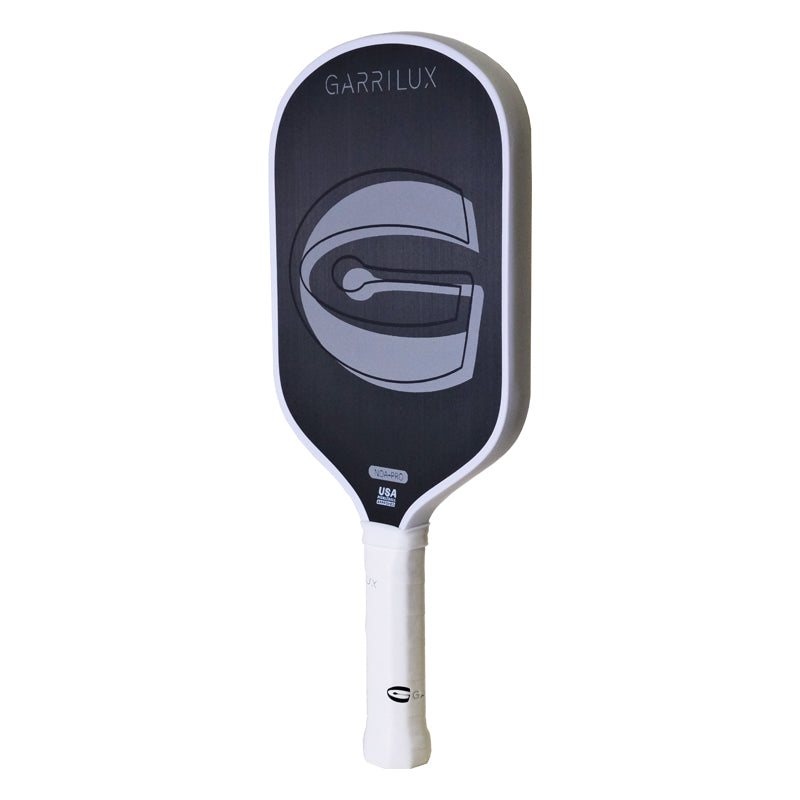 Garrilux pickleball paddle Raw Carbon fiber T700 Noa-pro White